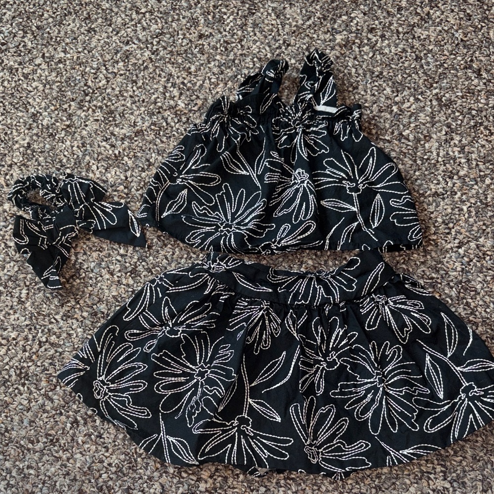 Jason Wu Black and White Kids Matching Set